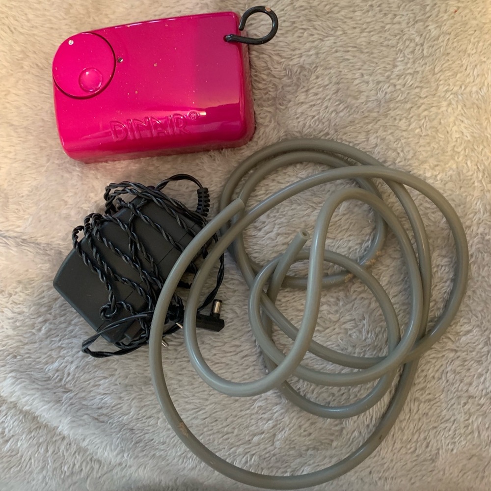 Dinair compressor , nozzle and plug